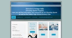 Desktop Screenshot of heritageskills.com
